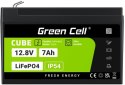 GREEN CELL AKUMULATOR LITOWO-ŻELAZOWO-FOSFORANOWY LiFePO4 Green Cell Cube 12.8V 7Ah LFPGC12V7AH