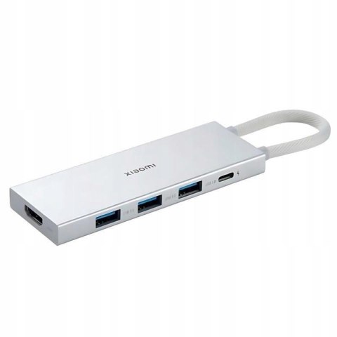 XIAOMI Hub USB Xiaomi 5-in-1 Type-C Hub HDMI USB 3.0 obsługa 4K PD3.0