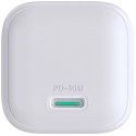 JOYROOM Ładowarka sieciowa Joyroom JR-TCG15 Mini 30W GaN USB-C biała