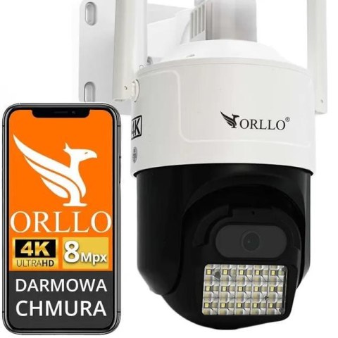 ORLLO Kamera IP ORLLO Z17 Ultra 4K zewnętrzna obrotowa GSM na kartę SIM