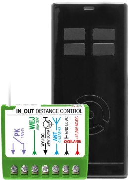 PROXIMA Zestaw Proxima IN-OUT Distance Control T4 CZARNY