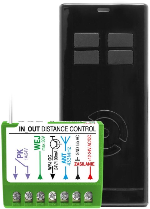 PROXIMA Zestaw Proxima IN-OUT Distance Control T4 CZARNY