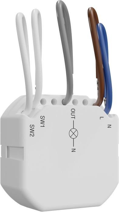 SATEL BE WAVE Bezprzewodowy ściemniacz oświetlenia 230 V AC (dopuszkowy typ urządzenia ADC-200) Smart Dimmer (ADC-200)