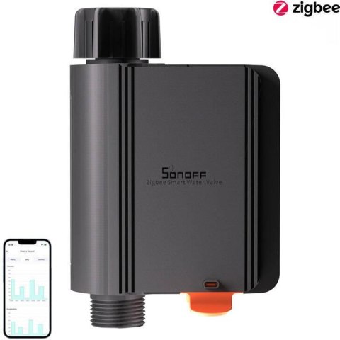 SONOFF Inteligentny zawór/licznik wody ZigBee SONOFF SWV-BSP (3/4")