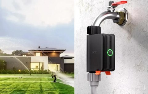 SONOFF Inteligentny zawór/licznik wody ZigBee SONOFF SWV-BSP (3/4")