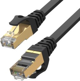 UNITEK Kabel Ethernet Unitek patchcord cat.7 SSTP (8P8C), RJ-45 LAN, przewód sieciowy 1m, płaski
