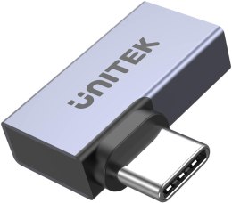 UNITEK Unitek Adapter USB-C na USB-C kątowy płaski