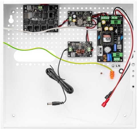 BCS System zasilania buforowego PoE do 4 kamer i rejestratora BCS POWER BCS-UPS/IP4/E-S