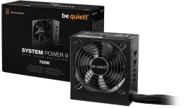 BE QUIET! Zasilacz komputerowy be quiet! System Power 9 CM 700W 80 Plus Bronze