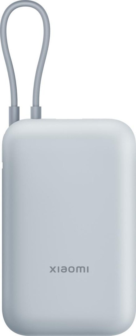 XIAOMI Powerbank Xiaomi 10000mAh z Wbudowanym Kablem USB-C Ice Blue
