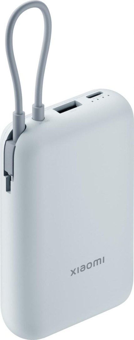XIAOMI Powerbank Xiaomi 10000mAh z Wbudowanym Kablem USB-C Ice Blue