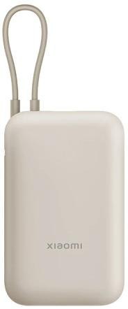 XIAOMI Powerbank Xiaomi 10000mAh z Wbudowanym Kablem USB-C Tan
