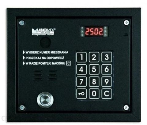 LASKOMEX Laskomex Kaseta zewnętrzna CP-3103TR POL CZARNY TM RFID