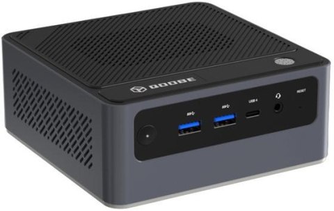 QOOBE Mini PC Qoobe U155H Core Ultra 7 155H/16GB/SSD 512GB/Win 11 Pro czarny( branded as Morefine)