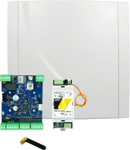 ROPAM ROPAM Basic4G-SET: Basic4G/AT-GSM-MINI90/O-R3P/PSR-ECO-2012/ zestaw, moduł LTE w obudowie  natynkowej z zasilaczem -ECO i anteną