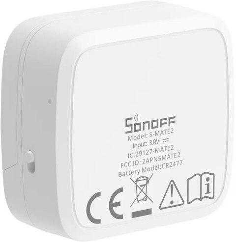 SONOFF Inteligentny przełącznik WiFi Sonoff S-MATE2 (bez N)