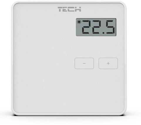 TECH STEROWNIKI Bezprzewodowy dwustanowy regulator pokojowy biały ST-294v2 Tech sterowniki