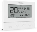 TECH STEROWNIKI Przewodowy dwustanowy regulator pokojowy biały ST-292v3 Tech sterowniki