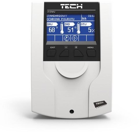 TECH STEROWNIKI Sterownik instalacji (1 siłownik zaworu + obieg CWU) I-1 CWU Tech sterowniki