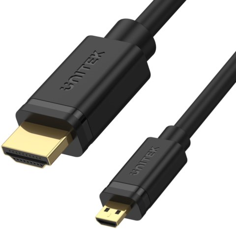 UNITEK Unitek Kabel micro HDMI - HDMI 2.0 4K 60Hz 2 m