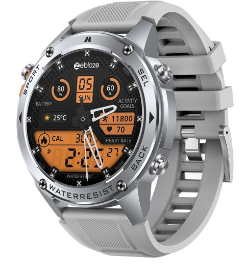 ZEBLAZE Smartwatch Zeblaze Stratos 2 Ultra - srebrny
