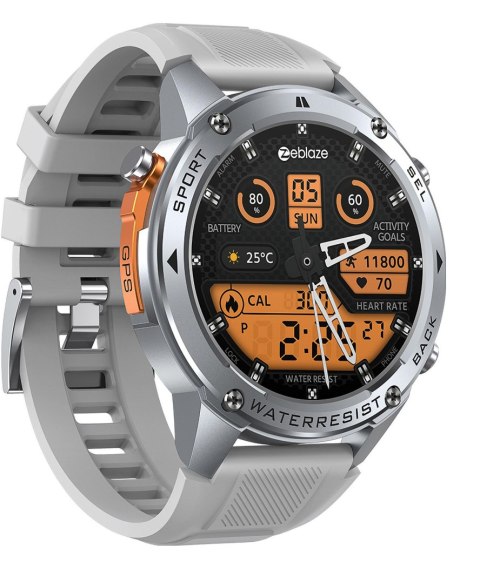 ZEBLAZE Smartwatch Zeblaze Stratos 2 Ultra - srebrny