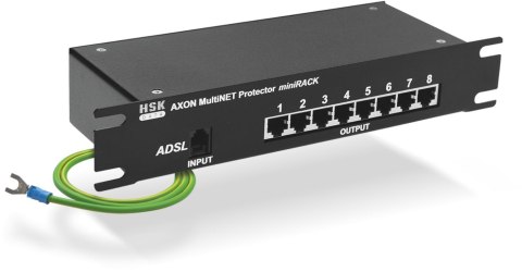 AXON Ogranicznik przepięć AXON Multi Net Protector miniRACK 8+1