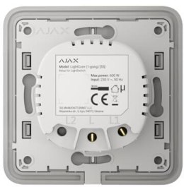 AJAX SYSTEMS AJAX Włącznik światła LightCore (2-gang) vertical