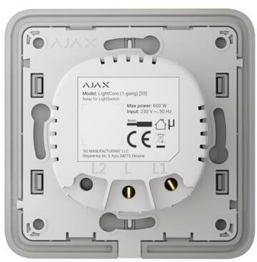 AJAX SYSTEMS AJAX Włącznik światła LightCore gang vertical