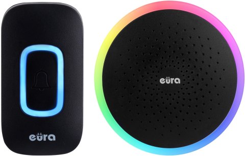 EURA Dzwonek bezprzewodowy EURA WDP-42A3 czarny