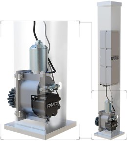 FAAC Napęd/siłownik FAAC C4000I do bramy przesuwnej w słupku (109001)