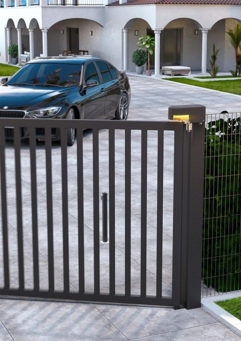 FAAC Zestaw FAAC S2500I do 5m bram dwuskrzydłowych (kolor RAL7021)