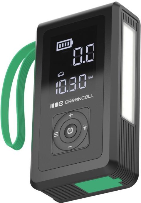 GREEN CELL POWERBANK ROZRUSZNIK KOMPRESOR Green Cell PowerBoost Air Car Jump Starter 8000mAh 1000A 150PSI