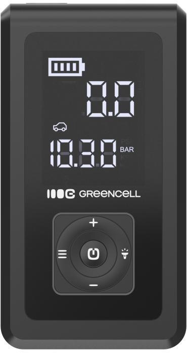 GREEN CELL POWERBANK ROZRUSZNIK KOMPRESOR Green Cell PowerBoost Air Car Jump Starter 8000mAh 1000A 150PSI