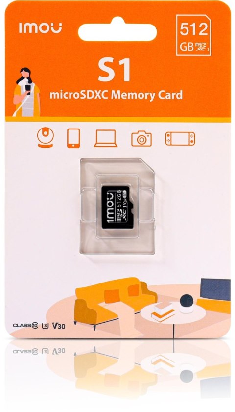 IMOU Karta pamięci microSD IMOU ST2-512-S1 512GB