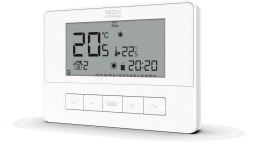 TECH STEROWNIKI Przewodowy regulator pokojowy biały T-4.1 Tech sterowniki