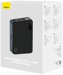 BASEUS POWERBANK BOOSTER Baseus Super Energy Pro+ Jump Starter C00245700111-00 12000mAh 12V 1200A + KABLE KROKODYLKI
