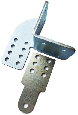 SAFE Uchwyt napędu bramy rozwiernej otwarcie na zewnątrz - PRAWY - montaż kątowy na słup