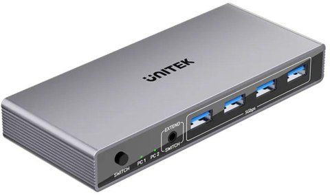 UNITEK Unitek Przełącznik KVM 8K@60Hz USB 3.0 5Gbps DP