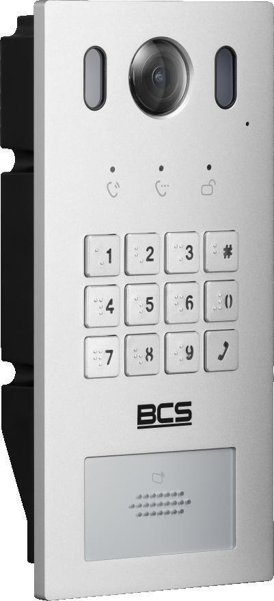 BCS Panel bramowy wideodomofon BCS LINE BCS-PAN1611S-S
