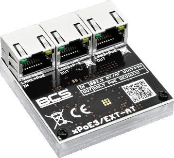 BCS Switch POE BCS POWER BCS-xPoE3/EXT-AT