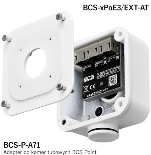 BCS Switch POE BCS POWER BCS-xPoE3/EXT-AT