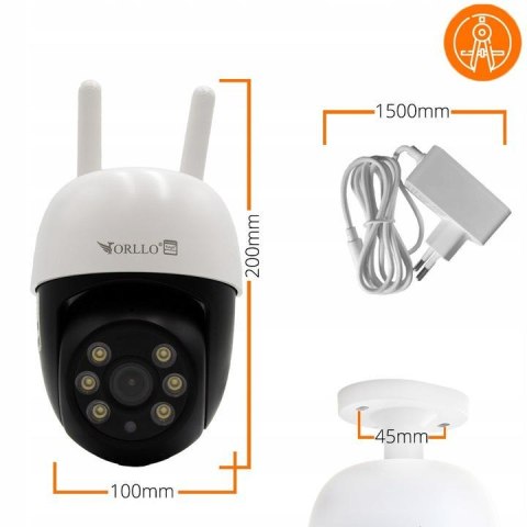 ORLLO Kamera IP Orllo TZ2 PRO 4G 4Mpx