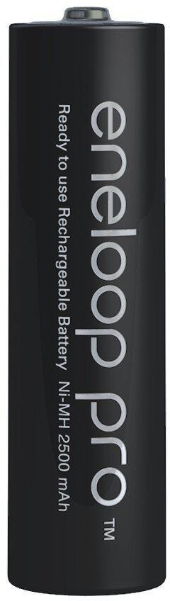 PANASONIC Akumulatorki R6 / AA Panasonic Eneloop PRO 2500mAh Ni-MH BK-3HCDE/2BE (blister 2 szt.)