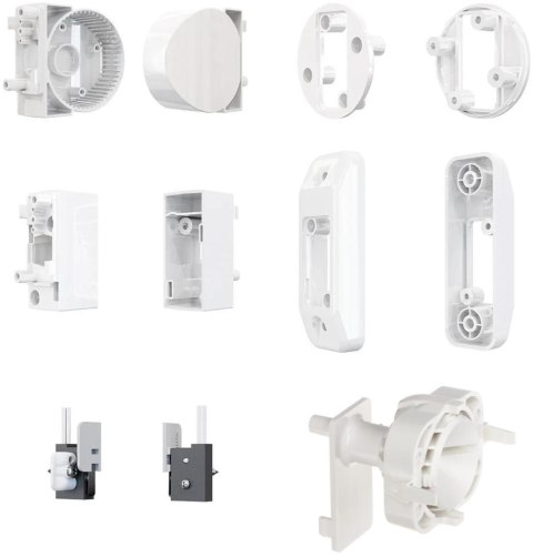 SATEL Uchwyt dystansowy sufitowo-ścienny do czujek zewnętrznych typu OPAL/AOD-210 (kolor biały, w komplecie: BRACKET E-1, E-2B, 4xE-3,