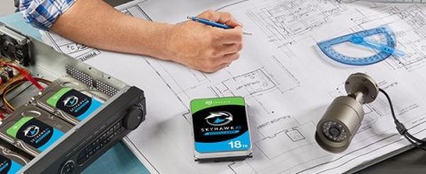 SEAGATE Dysk HDD Seagate SkyHawk AI ST20000VE003 20TB