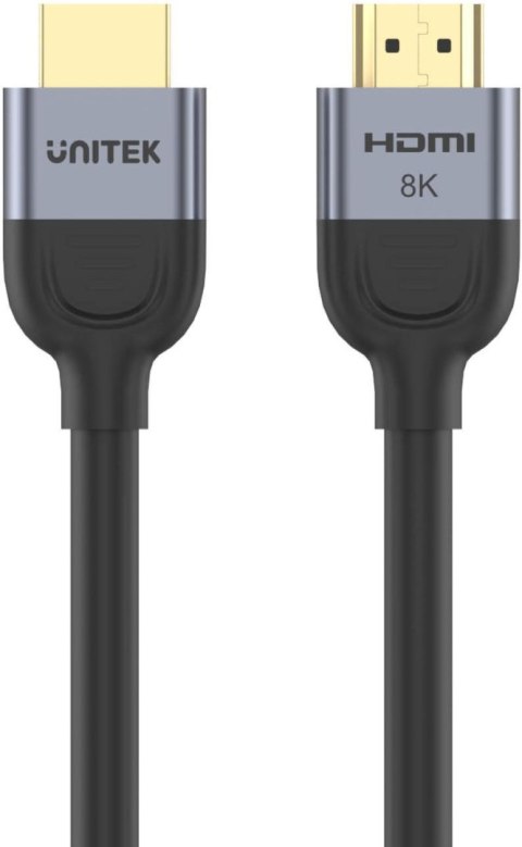UNITEK Kabel HDMI Unitek 2.1 8K 60Hz, czarny, 1m