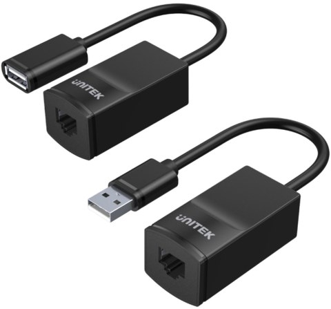 UNITEK Przedłużacz USB Unitek Y-UE01001 do 60m pod kabel kat.5e