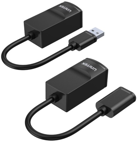 UNITEK Przedłużacz USB Unitek Y-UE01001 do 60m pod kabel kat.5e