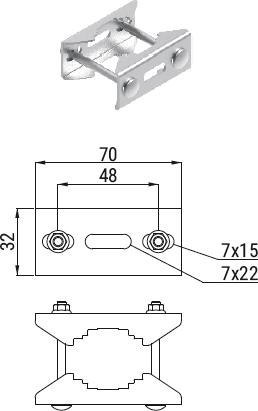ATS Uchwyt uniwersalny ATS UU2